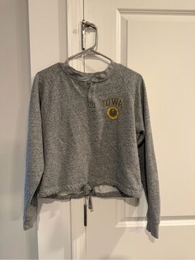 Iowa Women's Gray Tailgate Sweatshirt